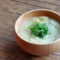 松山あげと豆腐、大葉のお味噌汁