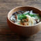 しいたけと揚げ玉（天かす）のお味噌汁