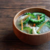 ゴーヤと大根のお味噌汁
