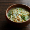 白菜の卵とじお味噌汁